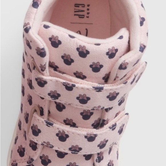 GAP DISNEY MINNIE MOUSE HIGH TOP SNEAKERS Size 10 - Picture 4 of 16